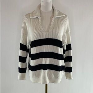 SOON Maternity Jenni Polo Sweater, S